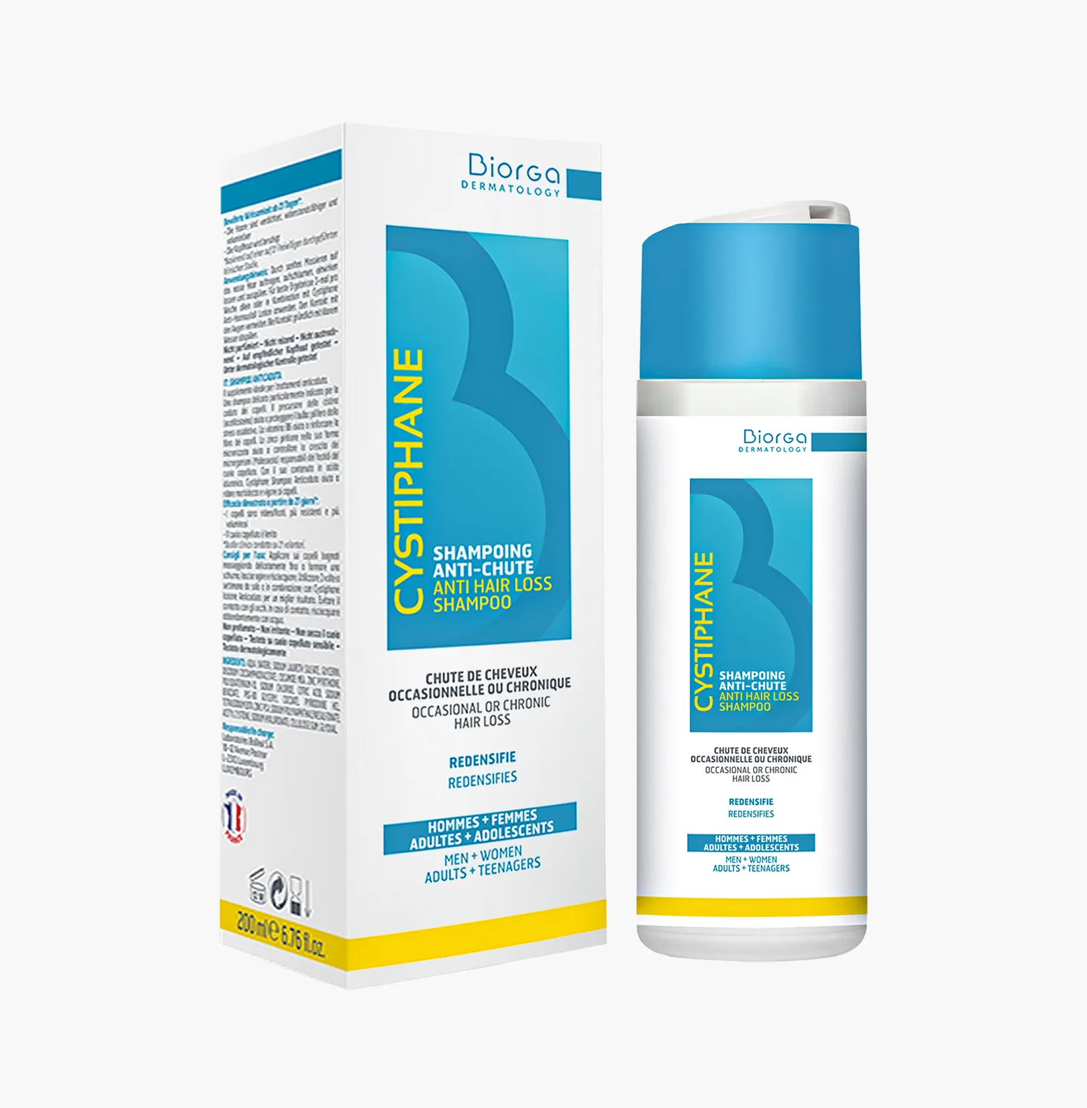 Cystiphane Anti-Hair Loss Shampoo - The Gentle Protector for Thicker, Stronger Hair