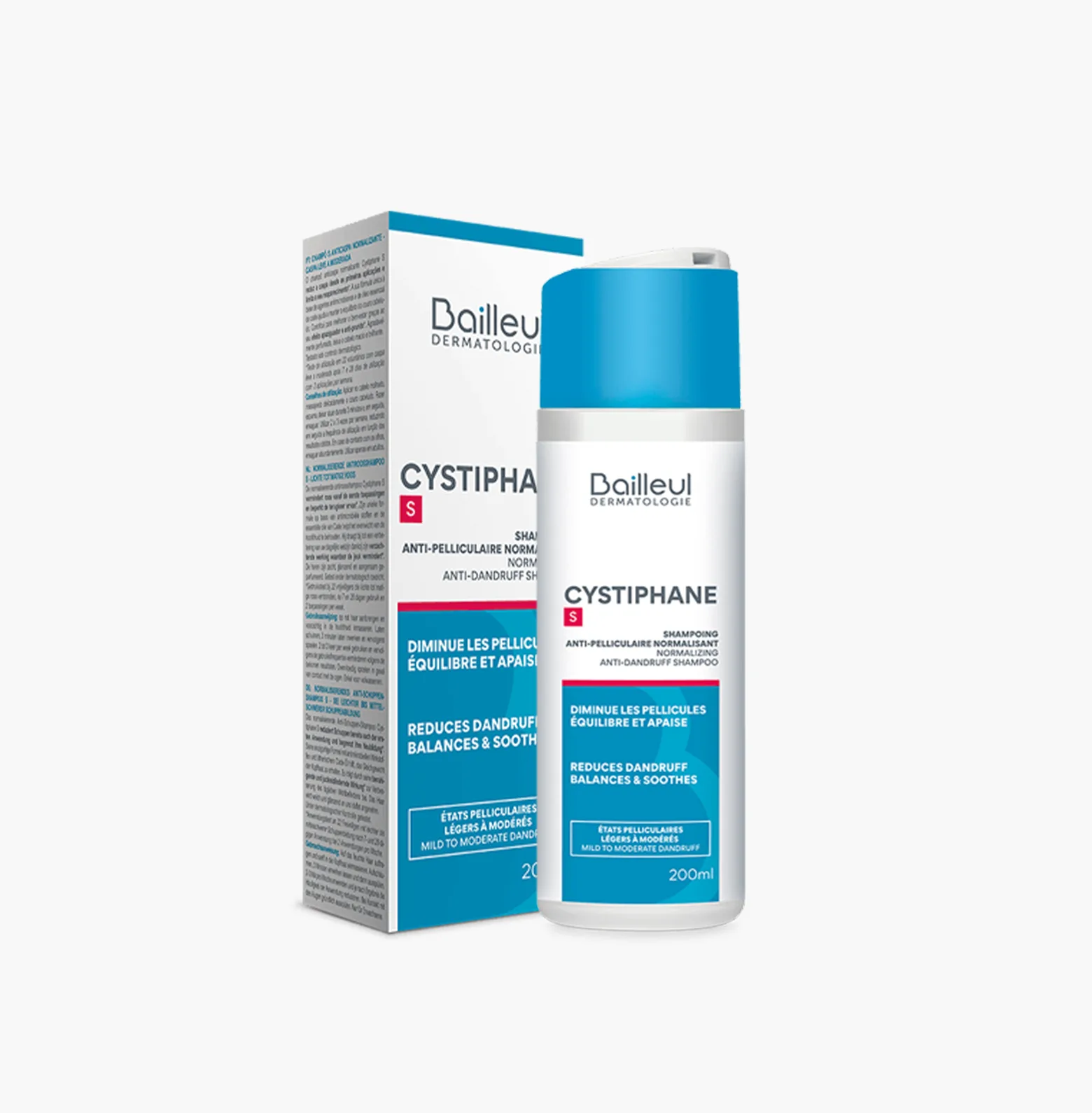 Cystiphane Anti-Dandruff Shampoo S - Gentle Relief for a Healthy, Balanced Scalp