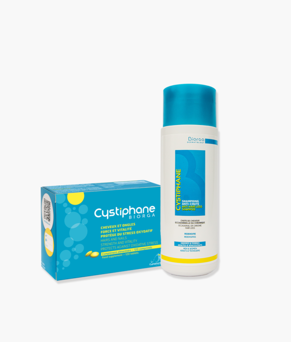 Cystiphane Tablets + Anti-Hair Loss Shampoo