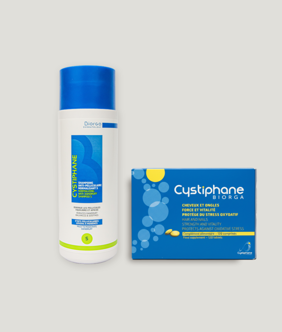 Home 4 Anti-Hair Loss Tablets + Anti-Dandruff Shampoo S